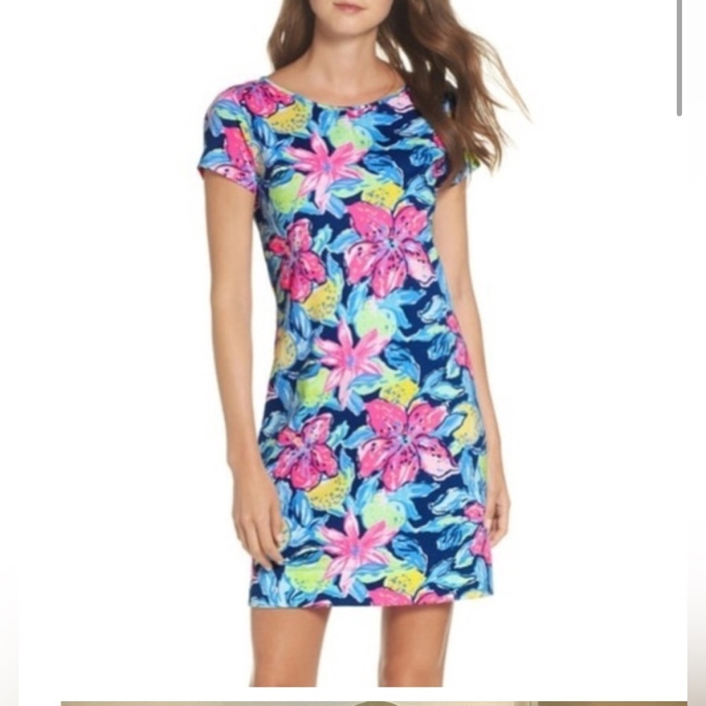 Lilly Pulitzer Marlowe Dress – Capri Soleil Print, Short Sleeve, Size XS